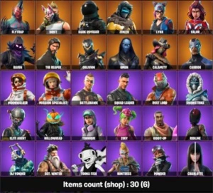 Conta Fortnite Season 3 full!!!