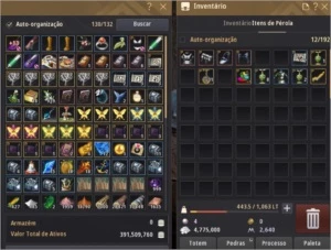 ACC COM BARRACA, PETS T3, 7 EMPREGADAS, TRAJE DE PROCESSO - Black Desert