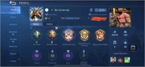 Conta MB Legends - Mobile Legends