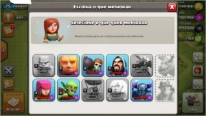 CONTA CV9 - 7200 GEMAS - 4 TRABALHADORES - COM TROCA DE NOME - Clash of Clans