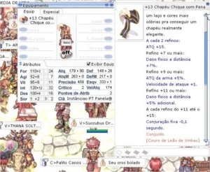 +13 Chapeu Chique com Penas - Ragnarok Online