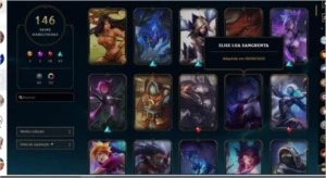 Conta League Of Legends D4 114 Skin LOL