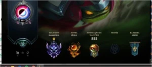 Conta League Of Legends D4 114 Skin LOL