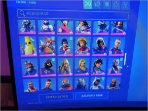 Conta fortnite