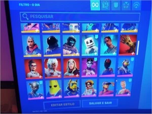 Conta fortnite