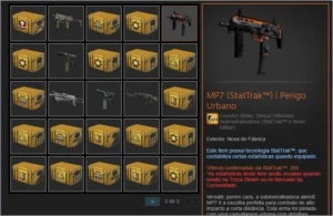 CONTA STEAM COM CS GO E MAIS OUTROS JOGOS, ELA VALE 250$