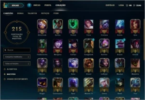 Conta prata 2 Borda GOLD - League of Legends LOL