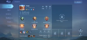 Conta Mobile Legends Com Várias Skins E Personagens Upada