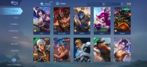 Conta Mobile Legends Com Várias Skins E Personagens Upada