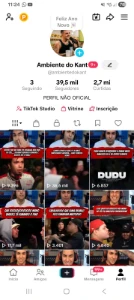 Conta Tiktok Monetizada - 40K Seguidores - $547 Usd Gerados - Outros