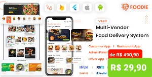 Foodie Script Plataforma Restaurante Multivendedor (SaaS)🚀 - Others