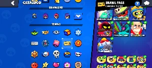 Conta de Brawl com 9 passes - Brawl Stars