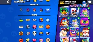 Conta de Brawl com 9 passes - Brawl Stars