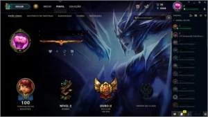 Vendo conta League of legends Ouro 3, 35 campeões, 10 Skins LOL