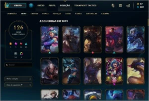Conta de League of Legends LOL
