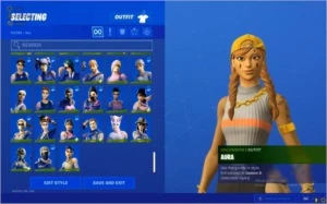 Conta fortnite com mais de 100 skins compradas