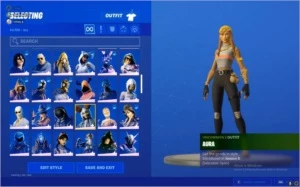 Conta fortnite com mais de 100 skins compradas