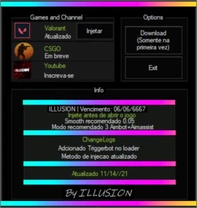 Valorant AIMBOT Externo indetectavel