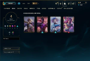 Mestre com 60 Champs e 4 Skins - League of Legends LOL