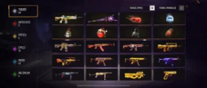Conta FreeFire com bastante coisa - Free Fire