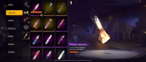 Conta FreeFire com bastante coisa - Free Fire