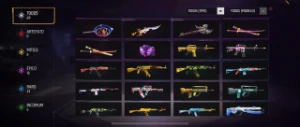 Conta FreeFire com bastante coisa - Free Fire