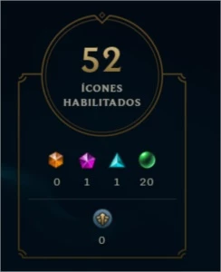 Conta GOLD - League of Legends LOL