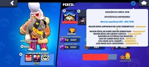 Brawl stars conta 2018