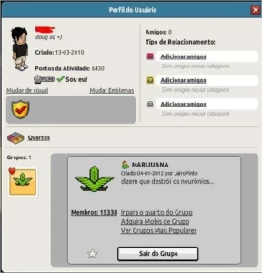 CONTA HABBO 2010 - NICK 5 DIGITOS + 30 DIAS DE HC