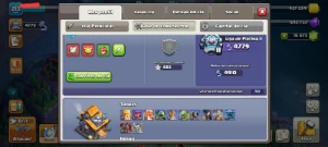 Conta Clash of Clans CV 16