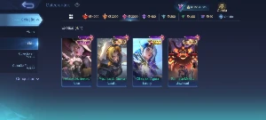 Conta Mlbb 243 Skins 95 Heróis - Todos Os Passes 2024 - Mobile Legends