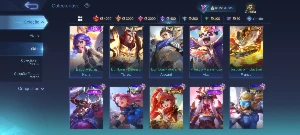 Conta Mlbb 243 Skins 95 Heróis - Todos Os Passes 2024 - Mobile Legends