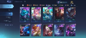Conta Mlbb 243 Skins 95 Heróis - Todos Os Passes 2024 - Mobile Legends