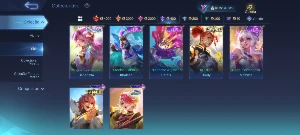 Conta Mlbb 243 Skins 95 Heróis - Todos Os Passes 2024 - Mobile Legends