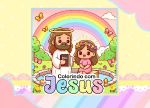 Arquivo Digital Livro de colorir Cristão Menina - PDF - eBooks
