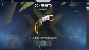 VENDO CONTA DE VALORANT COM KARAMBIT CHAMPION!! 900+ gastos