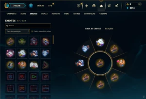 Platina 2 com 45 Champs e 7 Skins