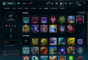 Platina 2 com 45 Champs e 7 Skins - League of Legends LOL