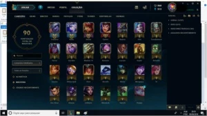 CONTA LOL LVL 61 PRATA 3 - League of Legends
