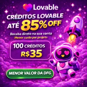 Créditos Lovable Menor Preço - Inteligência Artificial