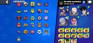 104 BRAWLERS MAX | 99K TROFÉUS | 445 gemas | Full collabs - Brawl Stars