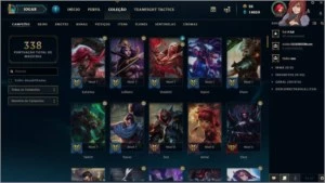 Conta Lol high elo com emotes challenger - League of Legends