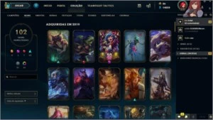 Conta Lol high elo com emotes challenger - League of Legends