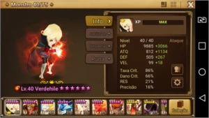 Conta de Summoners war lv 50 - Outros