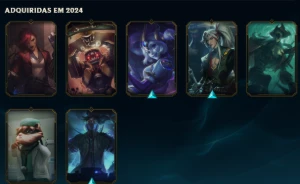 Conta lol - platina 1 - 197 skins - League of Legends