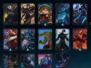 Conta lol - platina 1 - 197 skins - League of Legends
