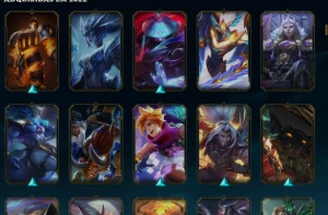 Conta lol - platina 1 - 197 skins - League of Legends