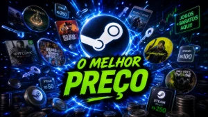 Steam gamer, 22 jogos épicos, preço insano!