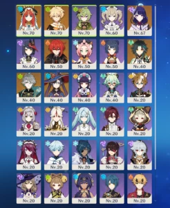 AR 41 Genshin - Nilou, Alhaitham, Xiao e Catalisador 5 ⭐ - Genshin Impact