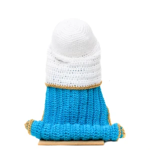 Nossa Senhora com Menino Jesus em Amigurumi - Artesanato e Personalizados